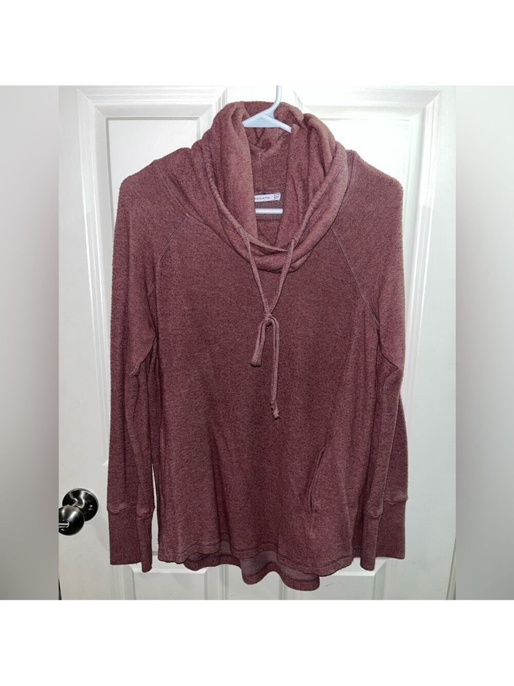 Staccato Burgundy Cowl Neck Sweater